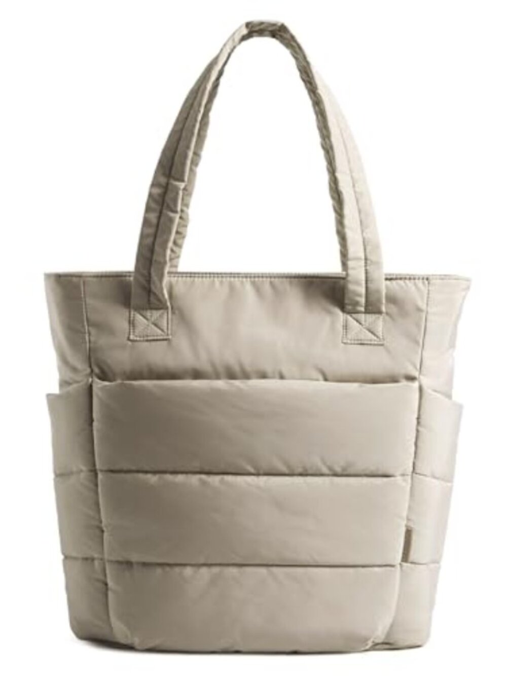 Puffer Tote Bag Lightweight Shoulder Bag Travel Work Gym Beach
